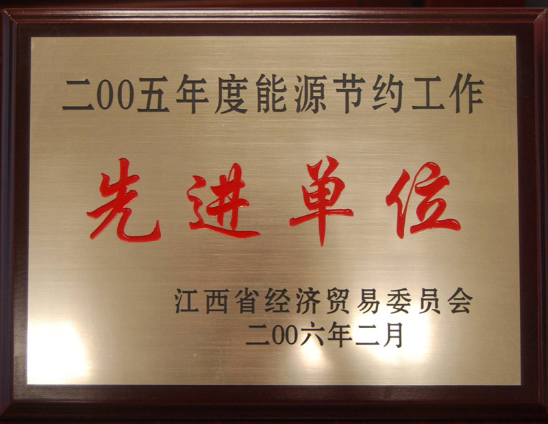 能源節(jié)約工作先進(jìn)單位(江西亞東) 能源節(jié)約工作先進(jìn)單位(江西亞東)